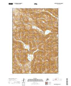 2019 Map of Mount Katmai A-2 NW, 2019 Print