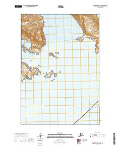 USGS Topographic Map – Mount Katmai A-2 SE