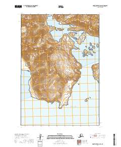 USGS Topographic Map – Mount Katmai A-2 SW