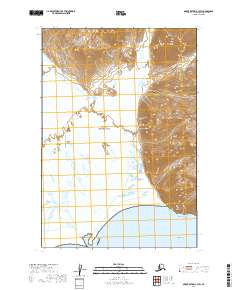 USGS Topographic Map – Mount Katmai A-3 SW