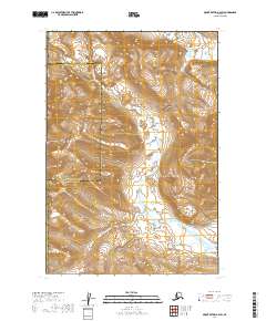 USGS Topographic Map – Mount Katmai A-4 SW