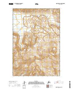 USGS Topographic Map – Mount Katmai A-5 NE