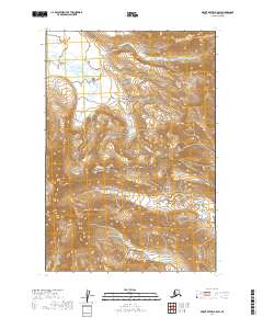 USGS Topographic Map – Mount Katmai A-5 SW