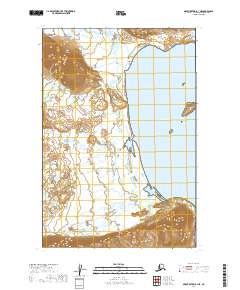 USGS Topographic Map – Mount Katmai B-1 NE