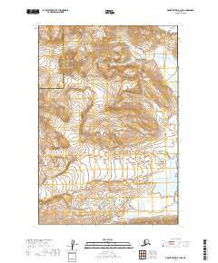 USGS Topographic Map – Mount Katmai B-1 NW