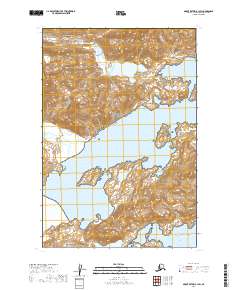 USGS Topographic Map – Mount Katmai B-1 SW