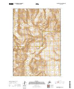 USGS Topographic Map – Mount Katmai B-3 SE