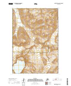 USGS Topographic Map – Mount Katmai B-3 SW