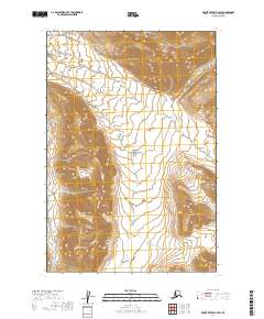 USGS Topographic Map – Mount Katmai B-4 SW