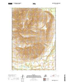 USGS Topographic Map – Mount Katmai B-5 NE
