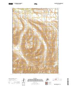 USGS Topographic Map – Mount Katmai B-5 SE
