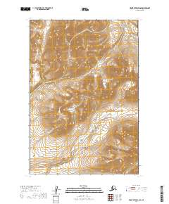 USGS Topographic Map – Mount Katmai B-5 SW
