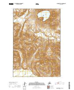 USGS Topographic Map – Mount Katmai C-1 SE