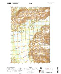 USGS Topographic Map – Mount Katmai C-3 SE