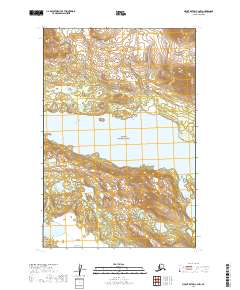 USGS Topographic Map – Mount Katmai C-4 NW