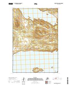 USGS Topographic Map – Mount Katmai C-5 NW