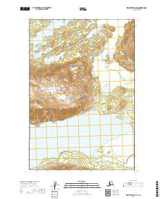 USGS Topographic Map – Mount Katmai C-5 SE