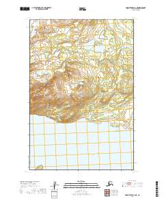 USGS Topographic Map – Mount Katmai C-6 NE