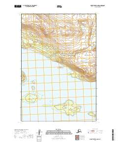 USGS Topographic Map – Mount Katmai C-6 NW
