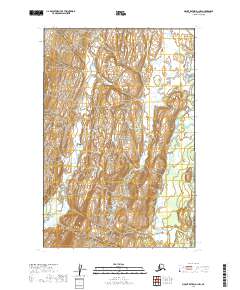 USGS Topographic Map – Mount Katmai D-1 NW
