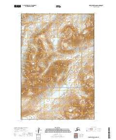 2019 Map of Mount Katmai D-2 NW, 2019 Print