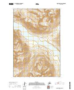 USGS Topographic Map – Mount Katmai D-3 NW