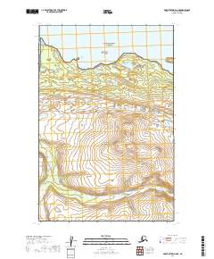 USGS Topographic Map – Mount Katmai D-5 NE