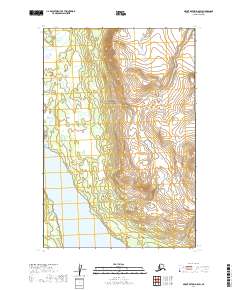 USGS Topographic Map – Mount Katmai D-5 SW