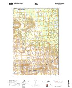 USGS Topographic Map – Mount Katmai D-6 NW