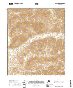 USGS Topographic Map – Mount Michelson A-1 SW