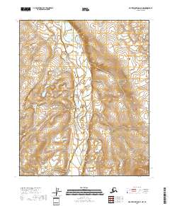 2018 Map of Mount Michelson C-4 NW, 2018 Print
