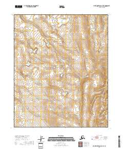 2018 Map of Mount Michelson C-5 NE, 2018 Print