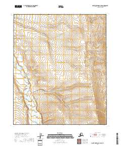 2018 Map of Mount Michelson C-5 SE, 2018 Print