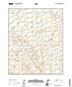 2018 Map of Mount Michelson D-5 NW, 2018 Print