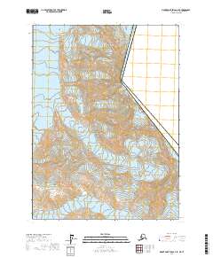 USGS Topographic Map – Mount Saint Elias A-4 SE