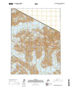 2017 Map of Mount Saint Elias A-6 NW, 2017 Print