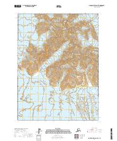 USGS Topographic Map – Mount Saint Elias A-7 SE