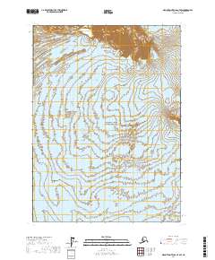 2017 Map of Mount Saint Elias A-7 SW, 2017 Print