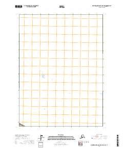 2017 Map of Mount Saint Elias B-7 OE E SW, 2017 Print