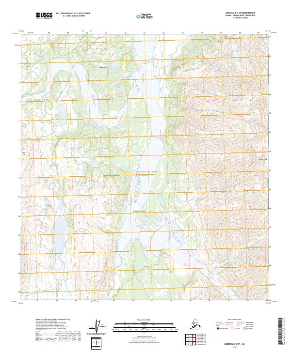 USGS Topographic Map – Nabesna B-4 SW