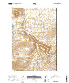 2019 Map of Naknek A-1 SE, 2019 Print