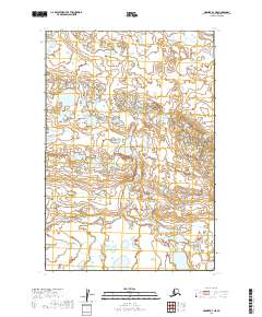 2019 Map of Naknek A-3 NE, 2019 Print