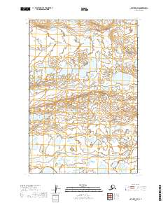 2019 Map of Naknek A-3 NW, 2019 Print