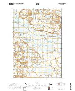 USGS Topographic Map – Naknek A-4 NW
