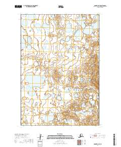 USGS Topographic Map – Naknek A-5 SE