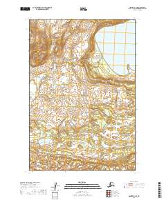 2019 Map of Naknek B-1 NE, 2019 Print