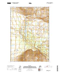 2019 Map of Naknek B-1 NW, 2019 Print