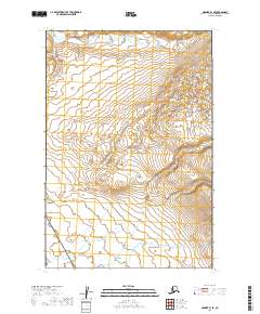 2019 Map of Naknek B-1 SE, 2019 Print