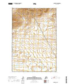 2019 Map of Naknek B-1 SW, 2019 Print