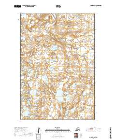 2019 Map of Naknek B-2 NW, 2019 Print